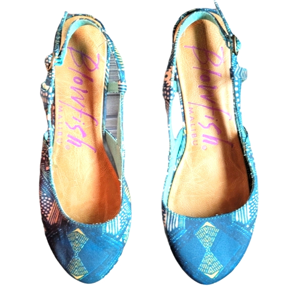 Blow Fish Rumiko slingback flat sandals